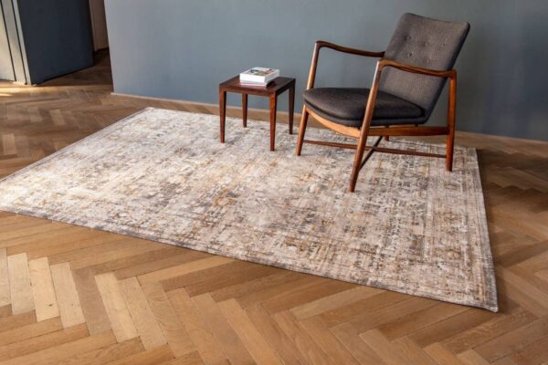 Tapis Antiquarian Ushak Suleiman Grey Louis de Poortere – Image 2