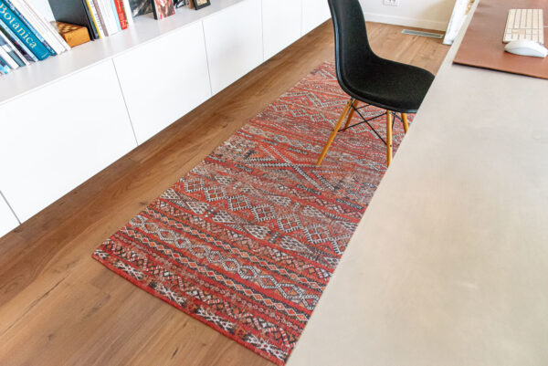 Tapis Antiquarian Kilim Fez Red Louis de Poortere – Image 2