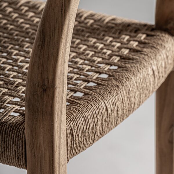 Tabouret en teck Vical Home 35934 - 8