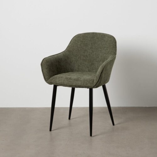 Chaise chenille vert Baxy Ixia - 612585