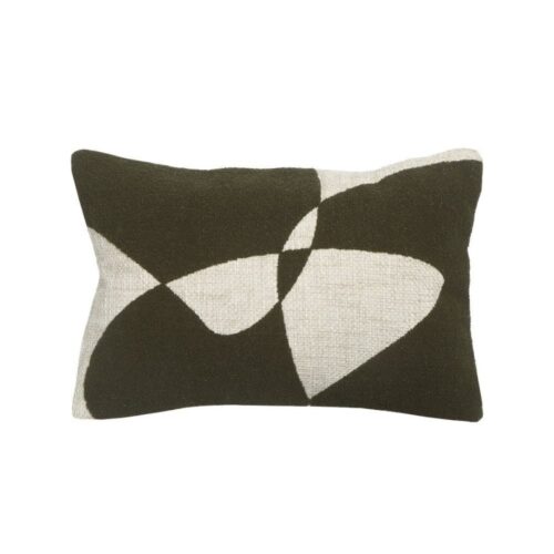 Coussin Grannova Kaki Blanc Athezza