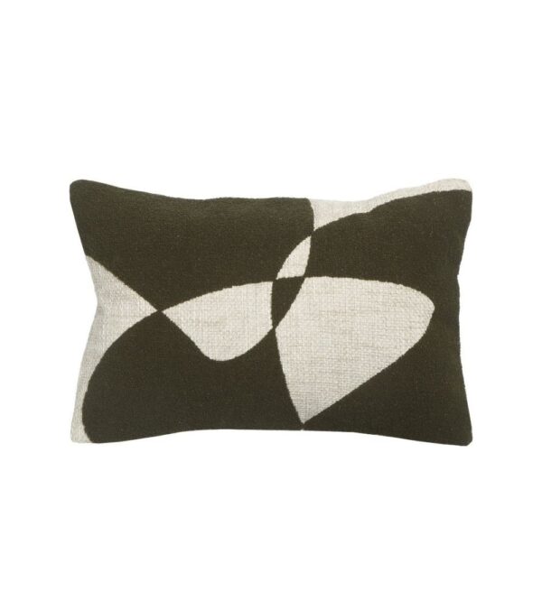 Coussin Grannova Kaki Blanc Athezza