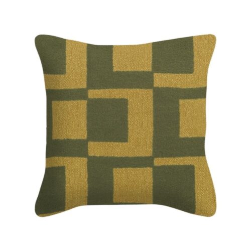 Coussin Grannova Kaki Vert Olive Athezza