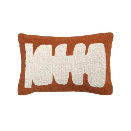 Coussin Grannova Moutarde Blanc Athezza