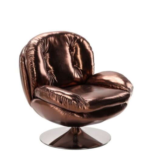 Fauteuil Memento Bronze Brillant Athezza