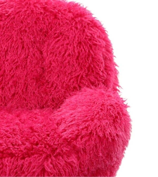 Fauteuil Memento  Fourrure Fuschia Athezza – Image 4