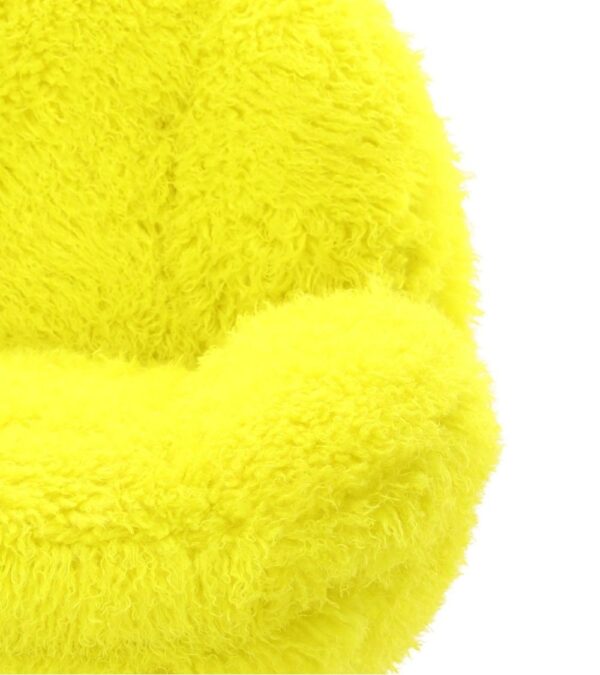 Fauteuil Memento  Fourrure Jaune Athezza – Image 4