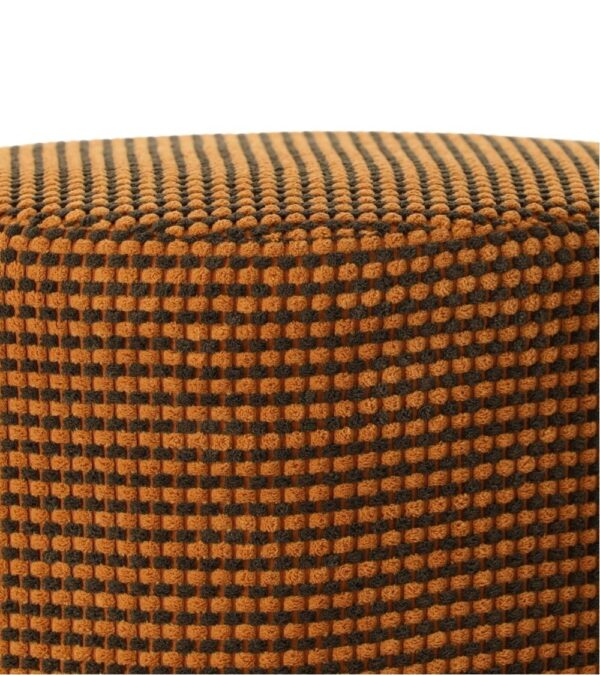Pouf Livia marron épicé Athezza – Image 2