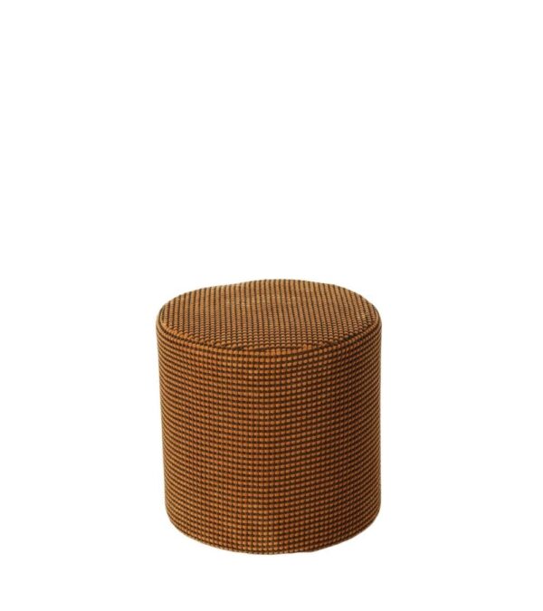 Pouf Livia marron épicé Athezza