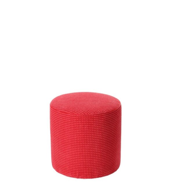 Pouf Livia rose vif Athezza