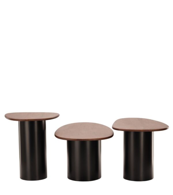 Tables Basses Vega Bois Athezza x 3 – Image 4