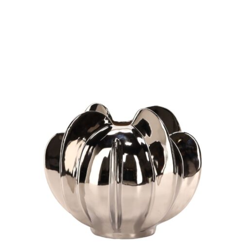 Vase grès Remo Chrome L Athezza