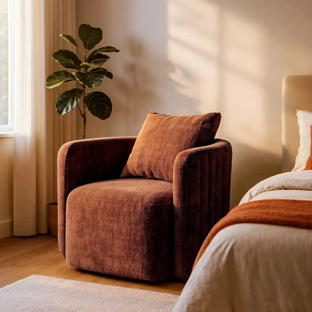 Fauteuil pivotant tuile Ixia - 615434