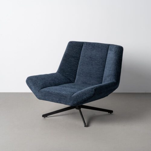 Fauteuil pivotant design bleu Ixia - Cadrix 616363