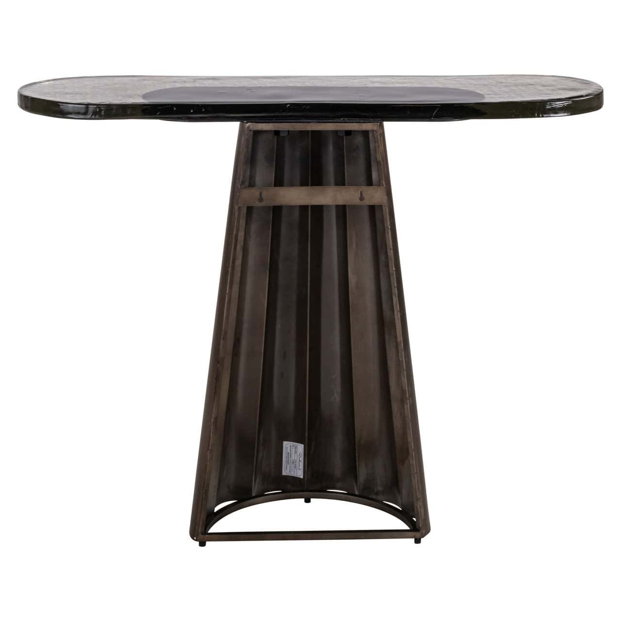 Console Barwick brass antique Richmond Interiors – Image 4