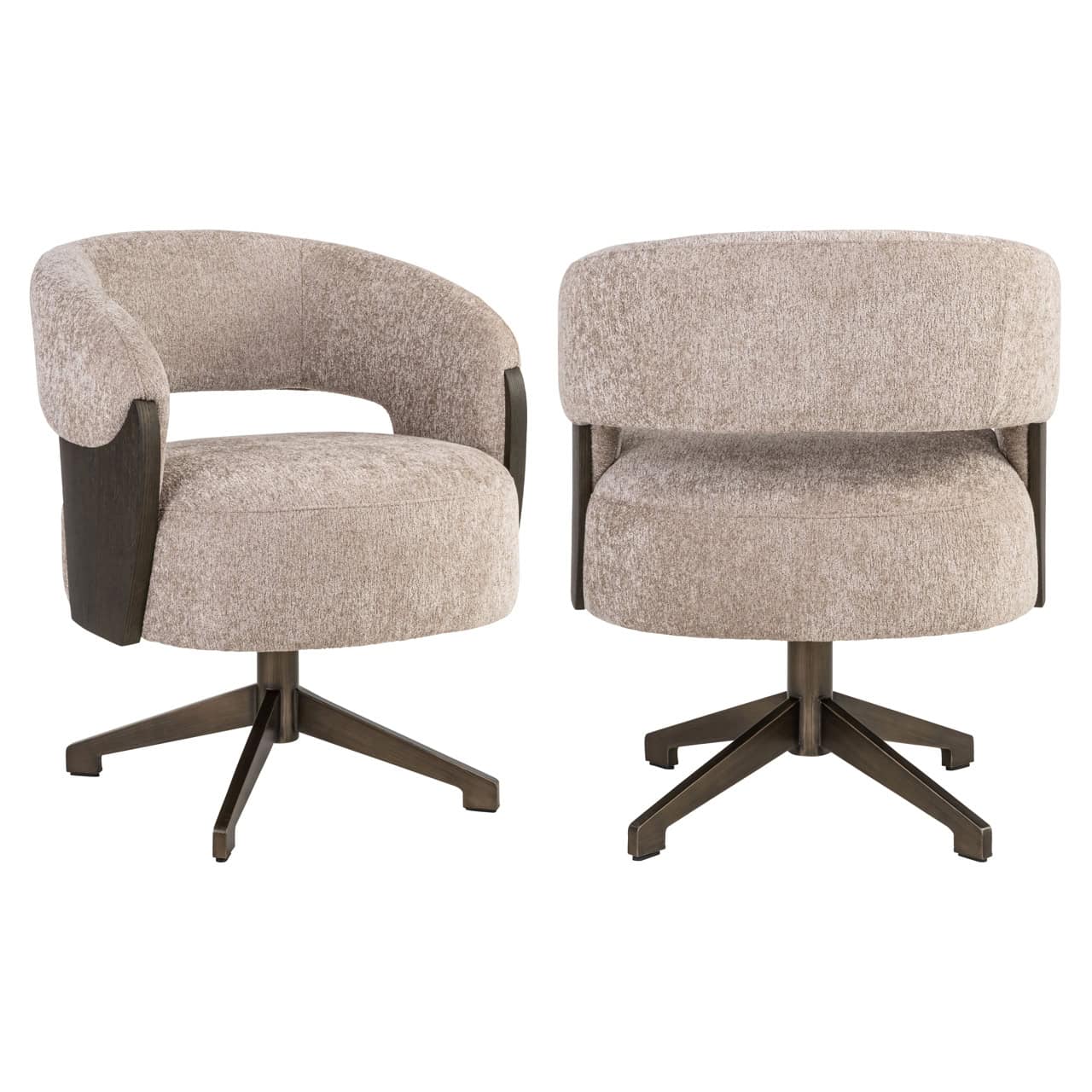 Chaise de salle à manger Pollux be easy sand oak Richmond Interiors