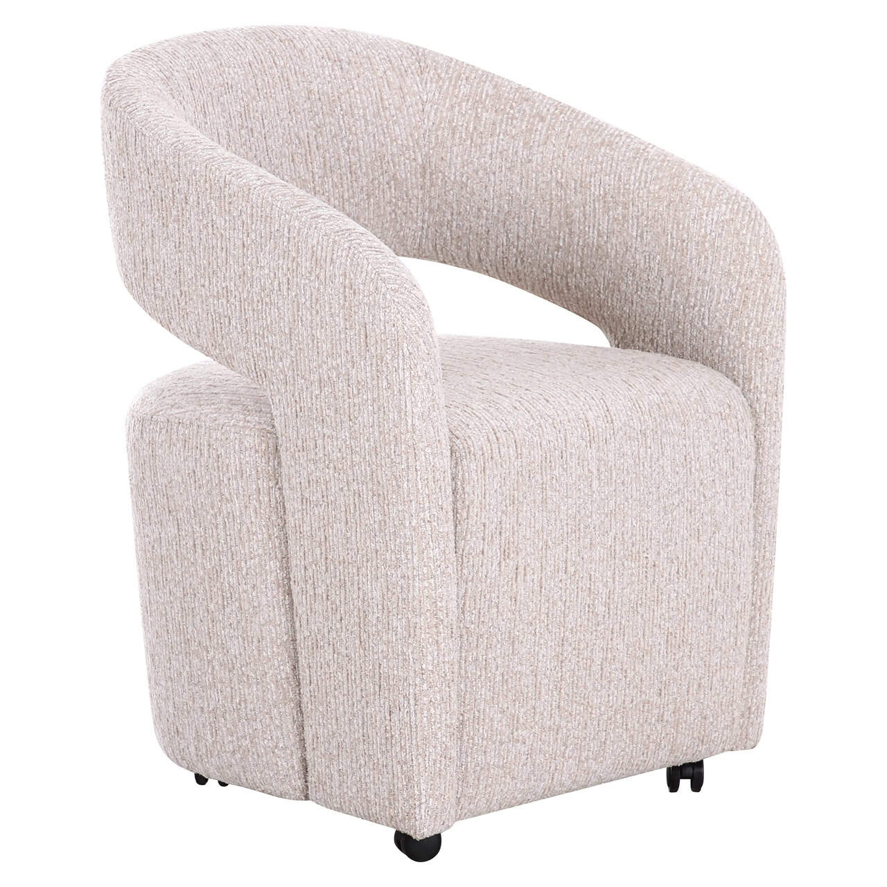 Chaise de salle à manger Vixen natural linear Richmond Interiors – Image 2