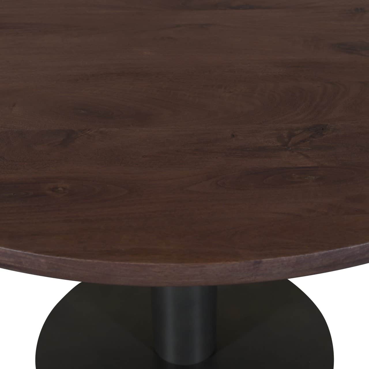 Table à manger Baldwin spicebrown ronde 130 cm Richmond Interiors – Image 4