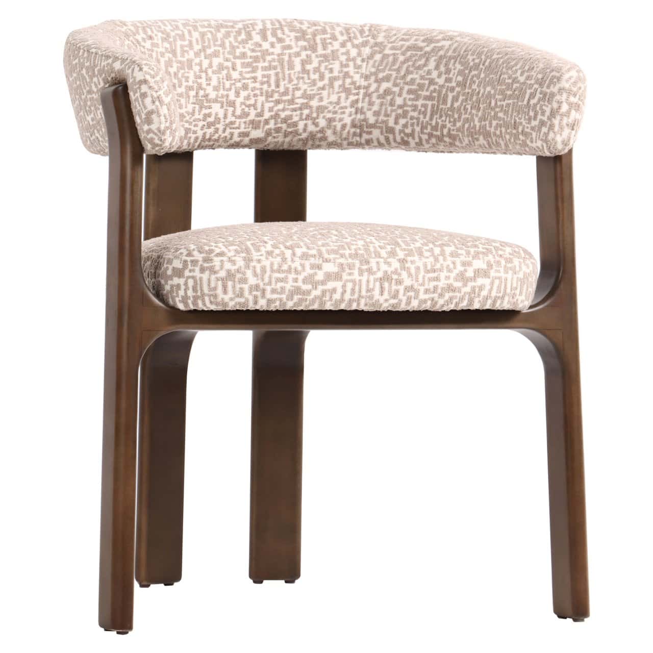 Chaise de salle à manger Contigo natural geo Richmond Interiors – Image 2