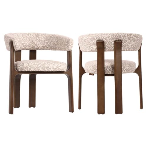 Chaise de salle à manger Contigo natural geo Richmond Interiors