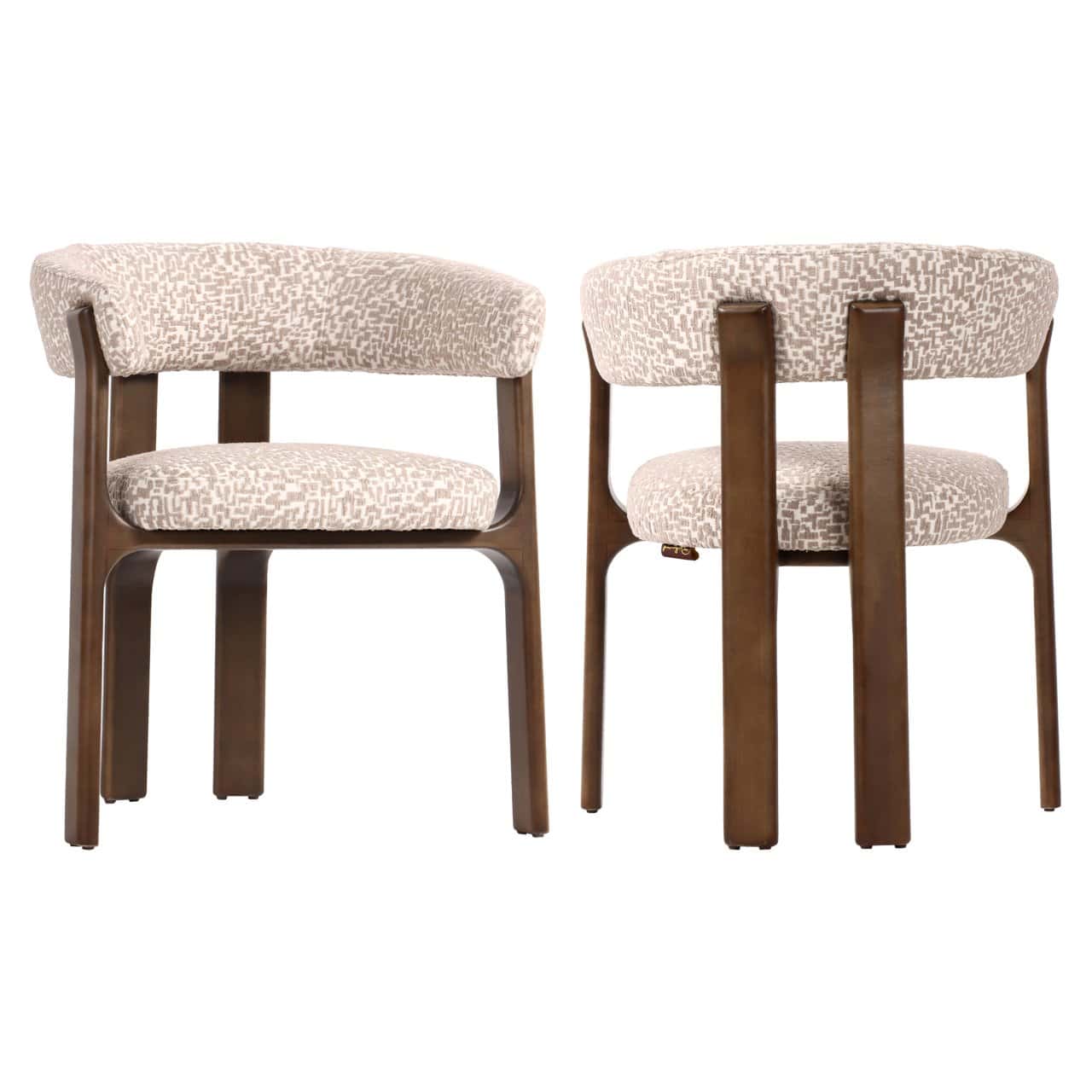 Chaise de salle à manger Contigo natural geo Richmond Interiors