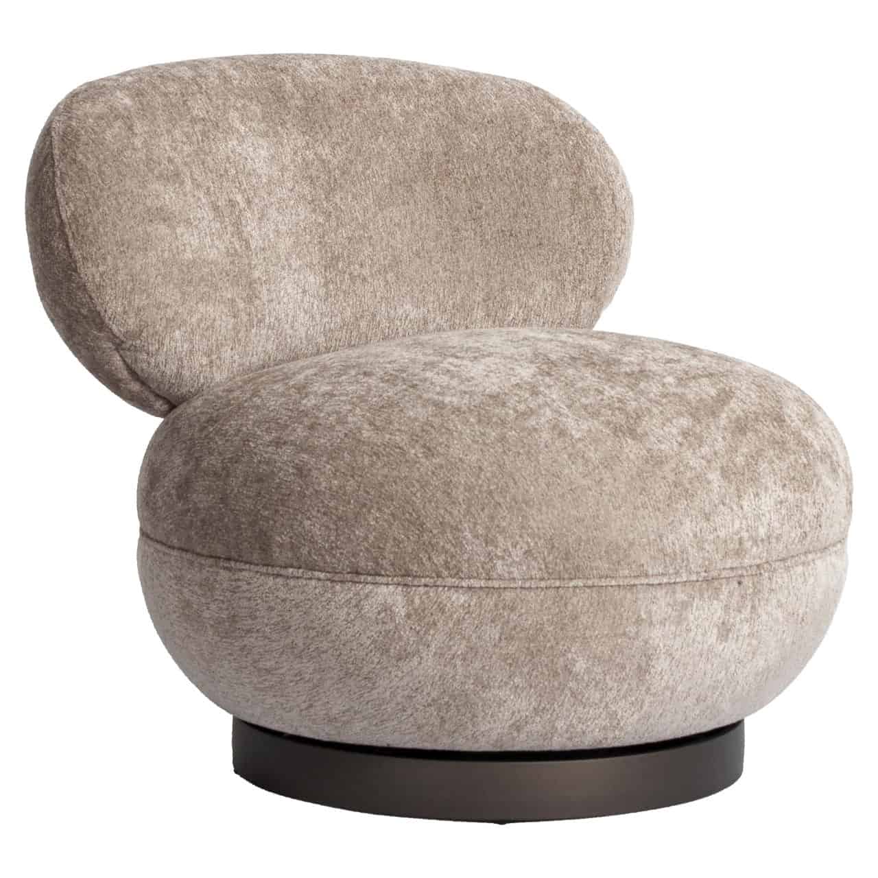 Fauteuil lounge Jace be easy sand pivotant ignifugé Richmond Interiors – Image 2