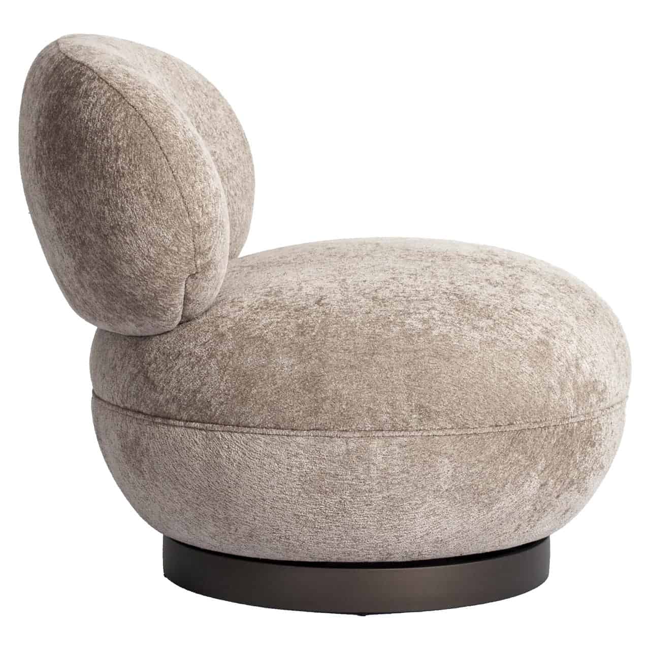 Fauteuil lounge Jace be easy sand pivotant ignifugé Richmond Interiors – Image 4