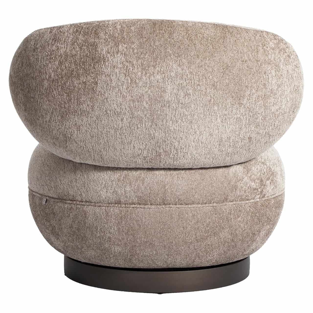 Fauteuil lounge Jace be easy sand pivotant ignifugé Richmond Interiors – Image 5