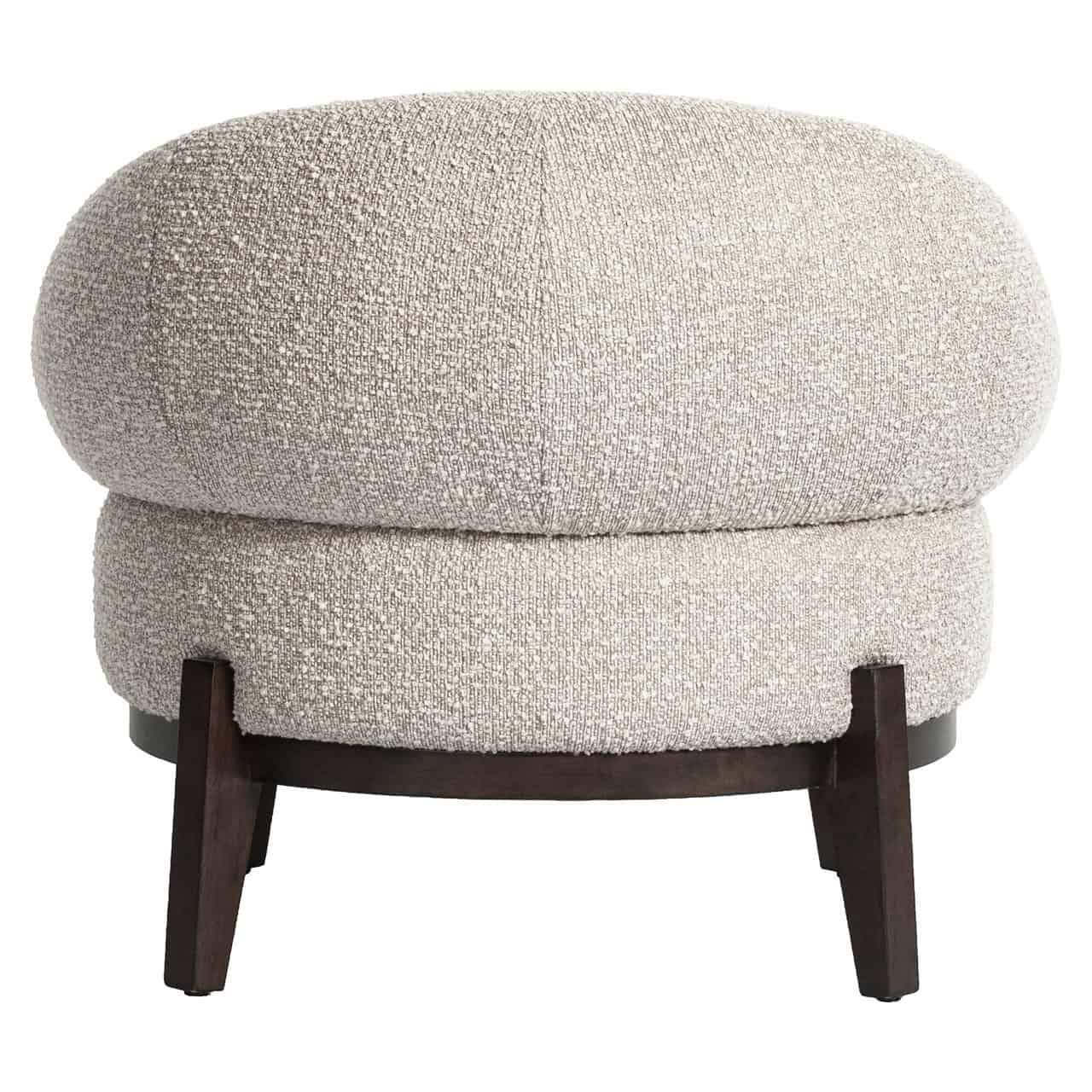 Fauteuil lounge Montana natural chunky ignifugé Richmond Interiors – Image 5