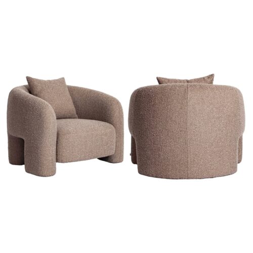 Fauteuil lounge Tuscany mocca chunky Richmond Interiors