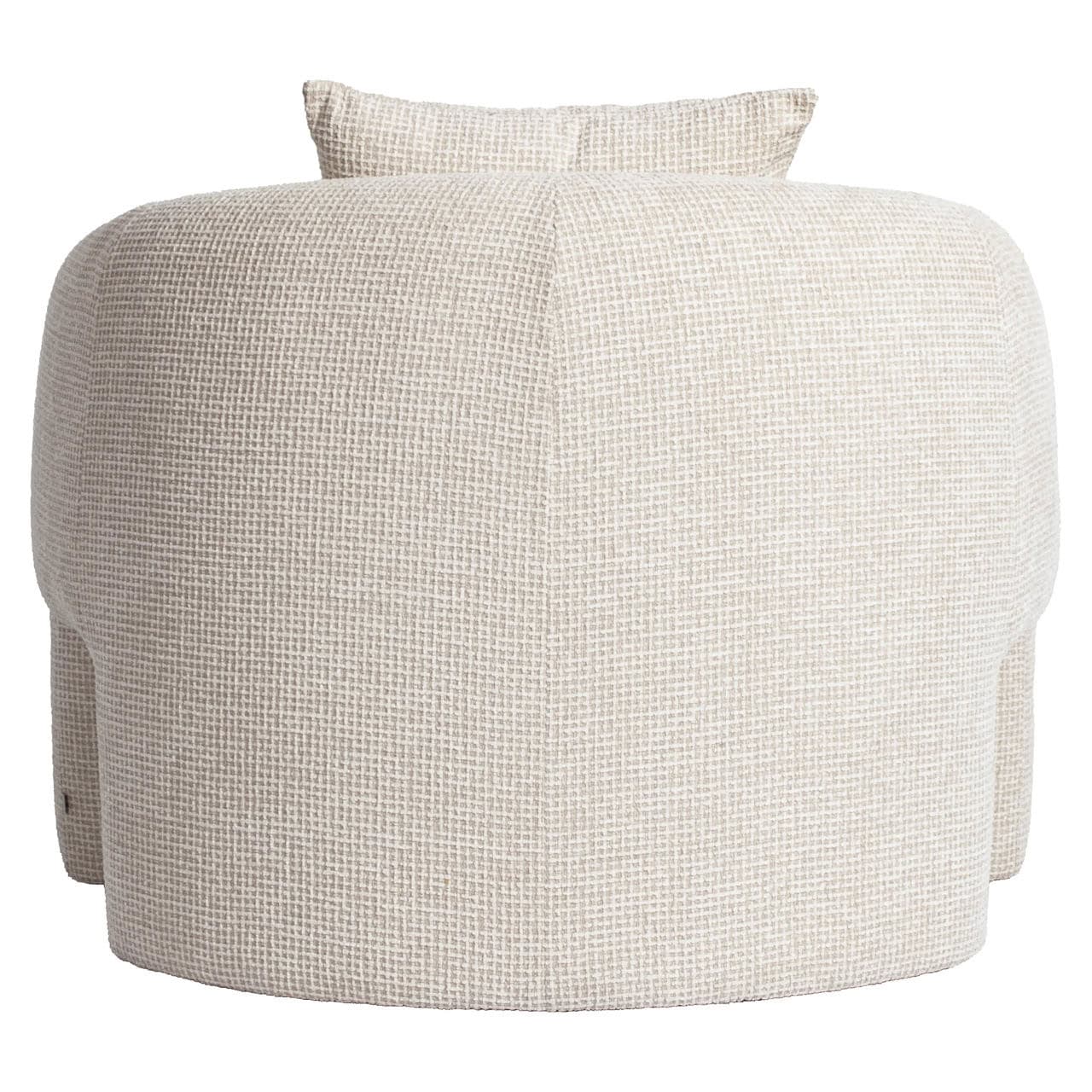 Fauteuil lounge Tuscany beige blockweave Richmond Interiors – Image 5