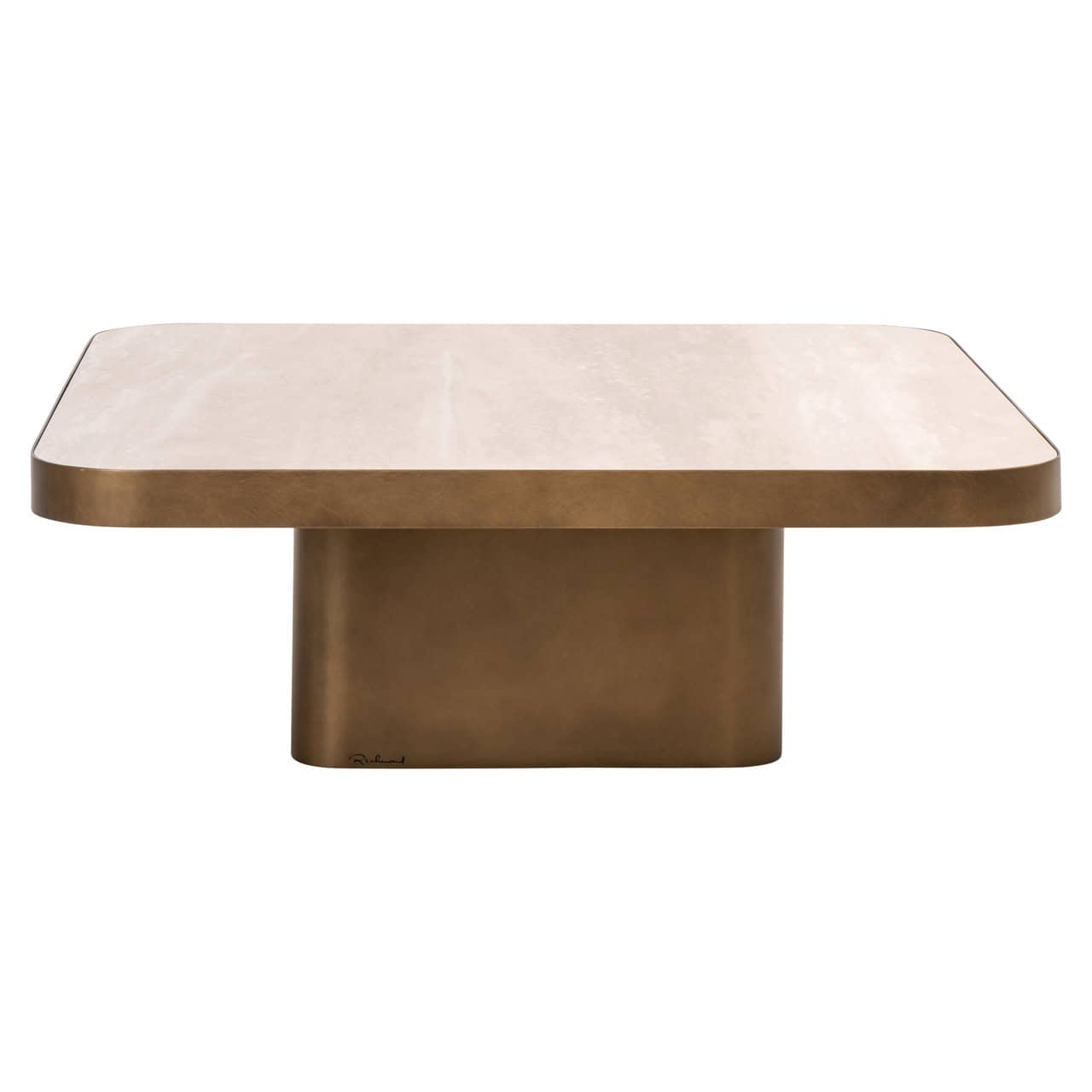 Table basse Claridge beige 90x90 cm (cumulus) Richmond Interiors – Image 3