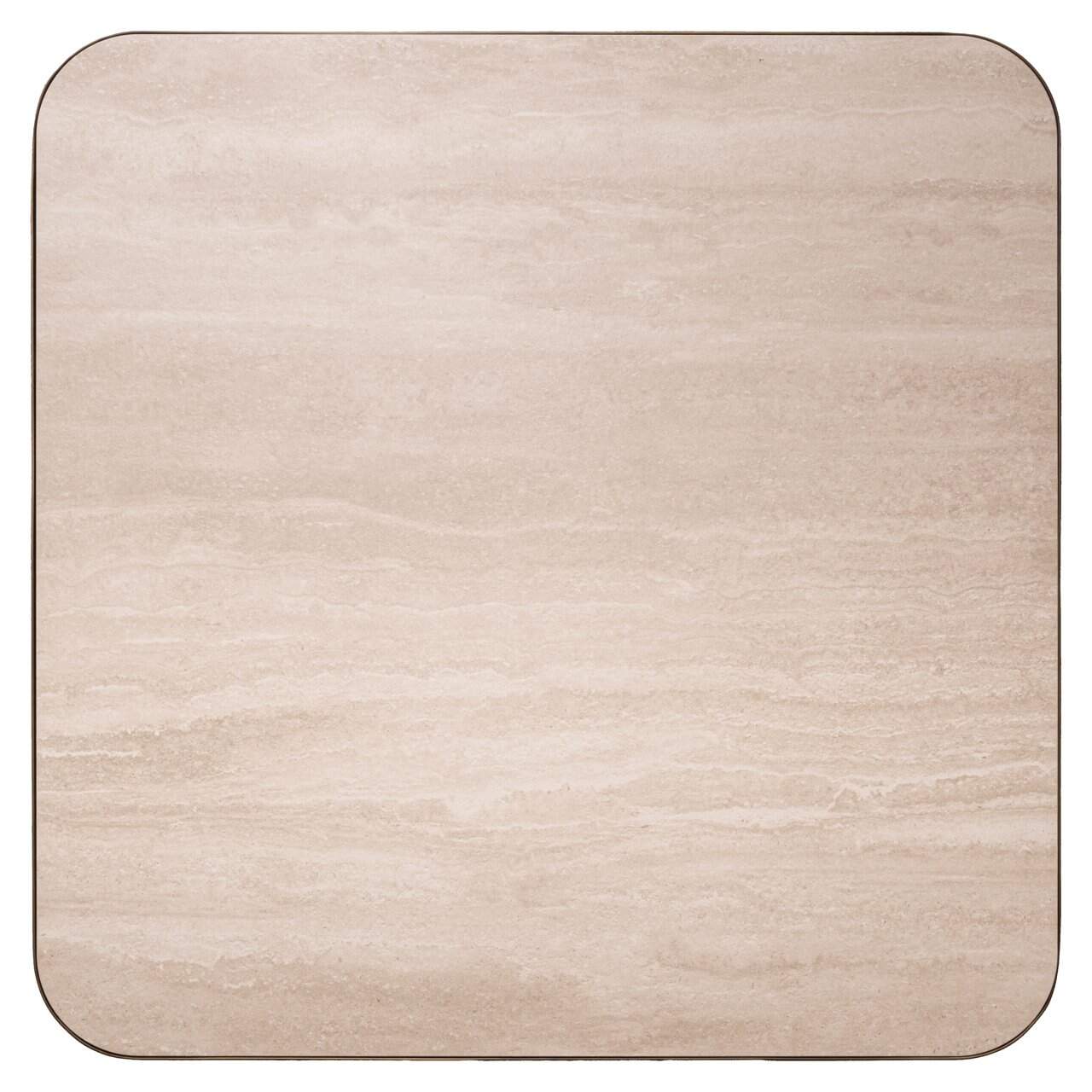 Table basse Claridge beige 100x100 cm (cumulus) Richmond Interiors – Image 5