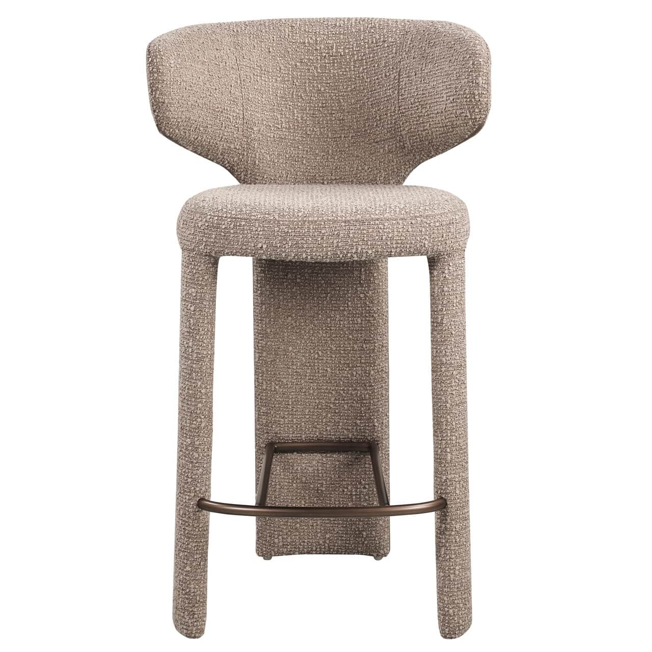 Tabouret de bar Viola mocca chunky Richmond Interiors – Image 3