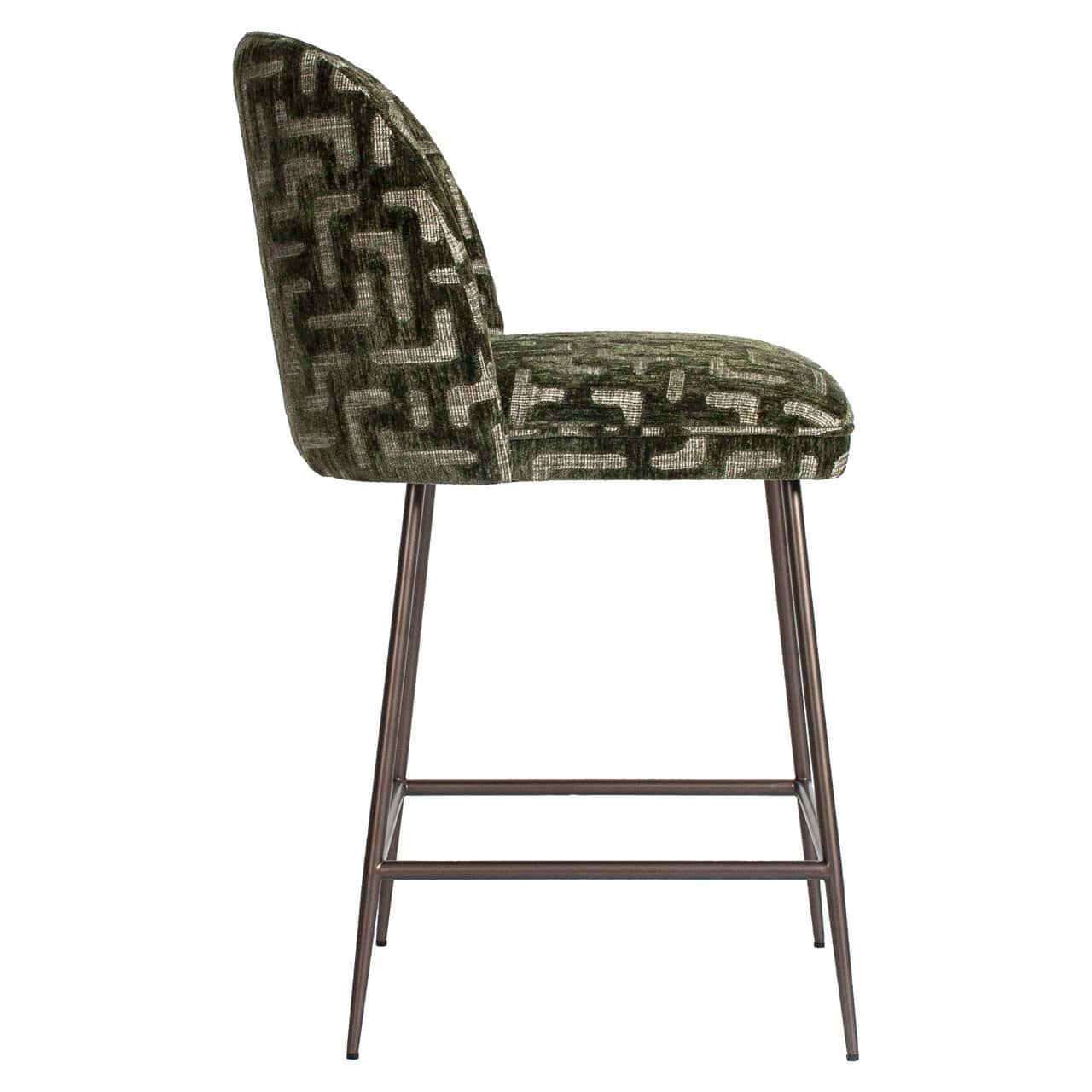 Tabouret de bar Pullitzer moss labyrinth Richmond Interiors – Image 4