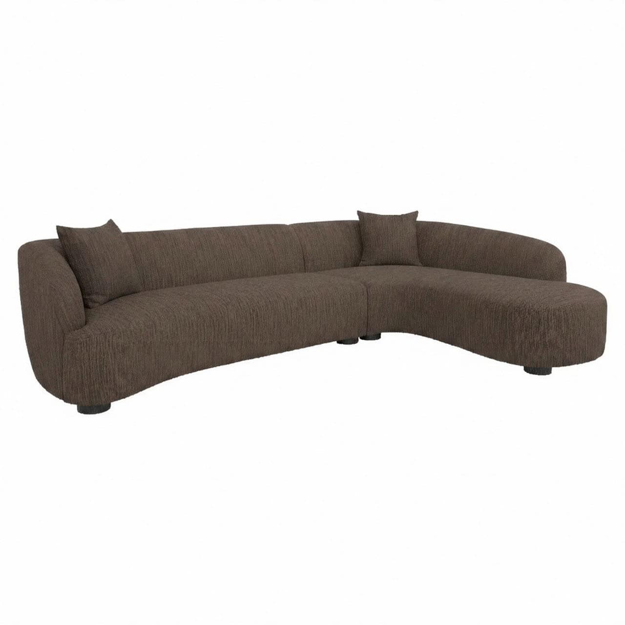 Canapé Pandora marron chunky lounge droite Richmond Interiors