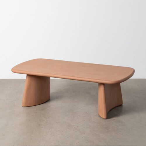 Table Basse Rectangulaire Terracotta Microciment Ixia 120x60cm