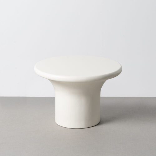 Table Basse Laquée Blanc Ixia 59x59cm