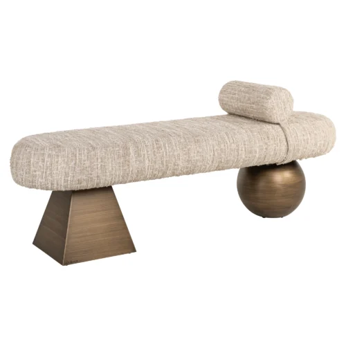 Banc Alexander jones Richmond Interiors beige angora