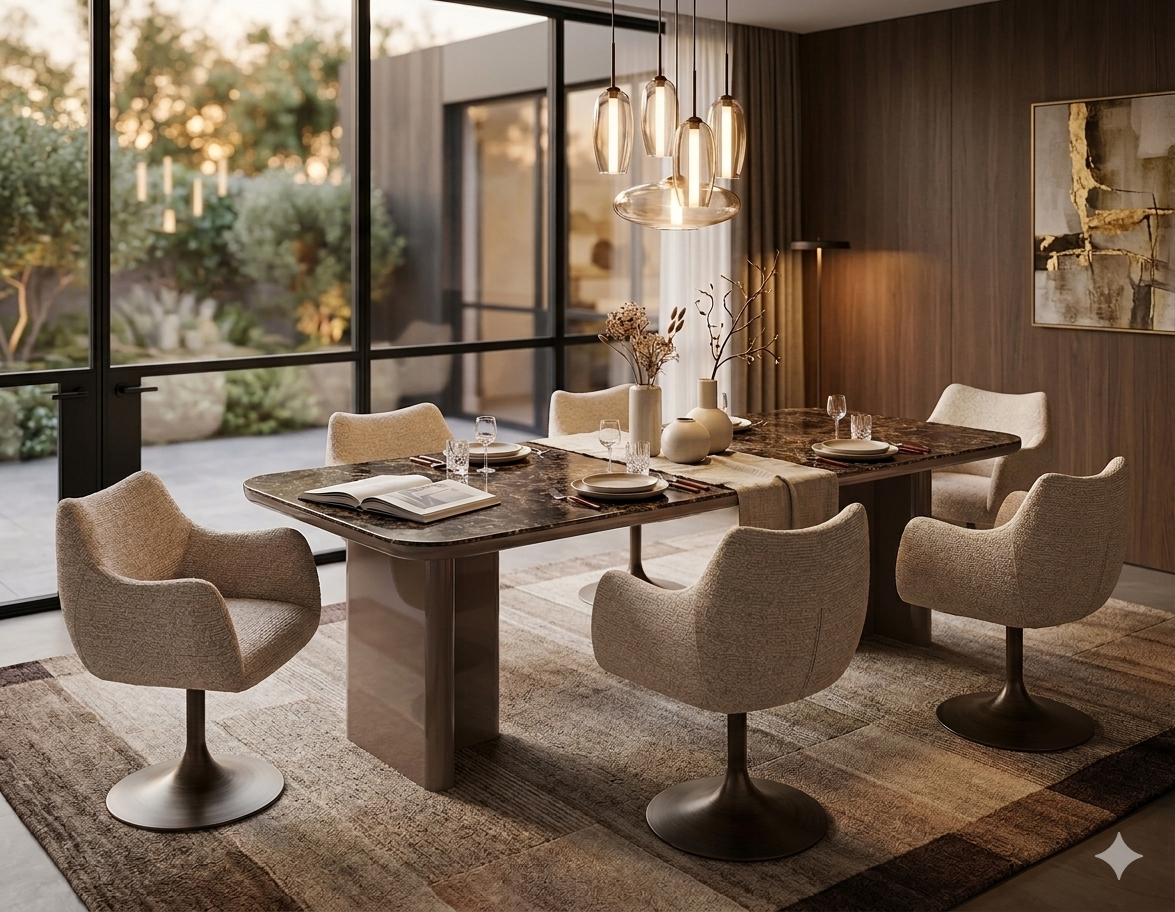 Chaises Richmond Interiors chez Melimel Home - Chaises salle à manger luxe design néerlandais