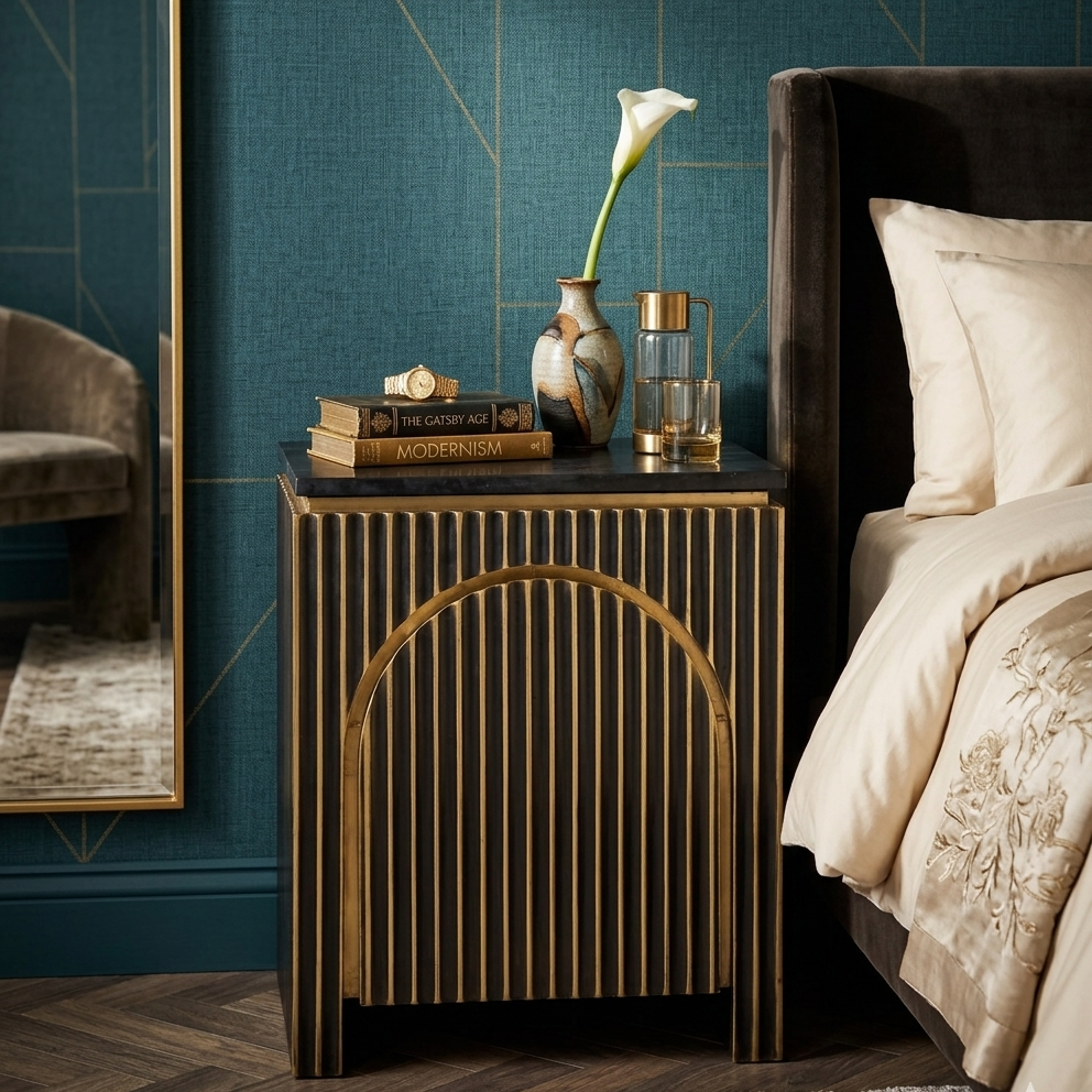 Chevets Richmond Interiors chez Melimel Home - Tables de chevet luxe design néerlandais