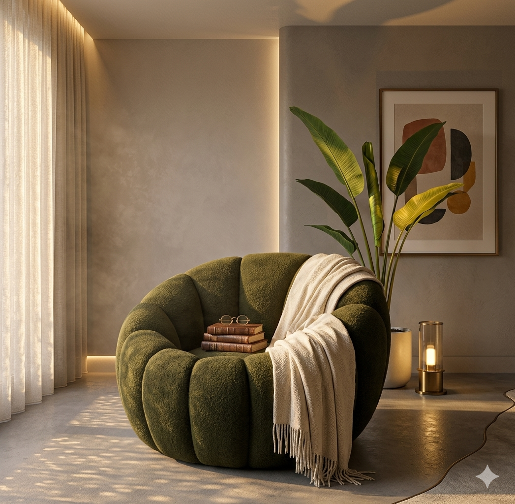 Fauteuils Ixia chez Melimel Home - Design espagnol lounge et pivotant