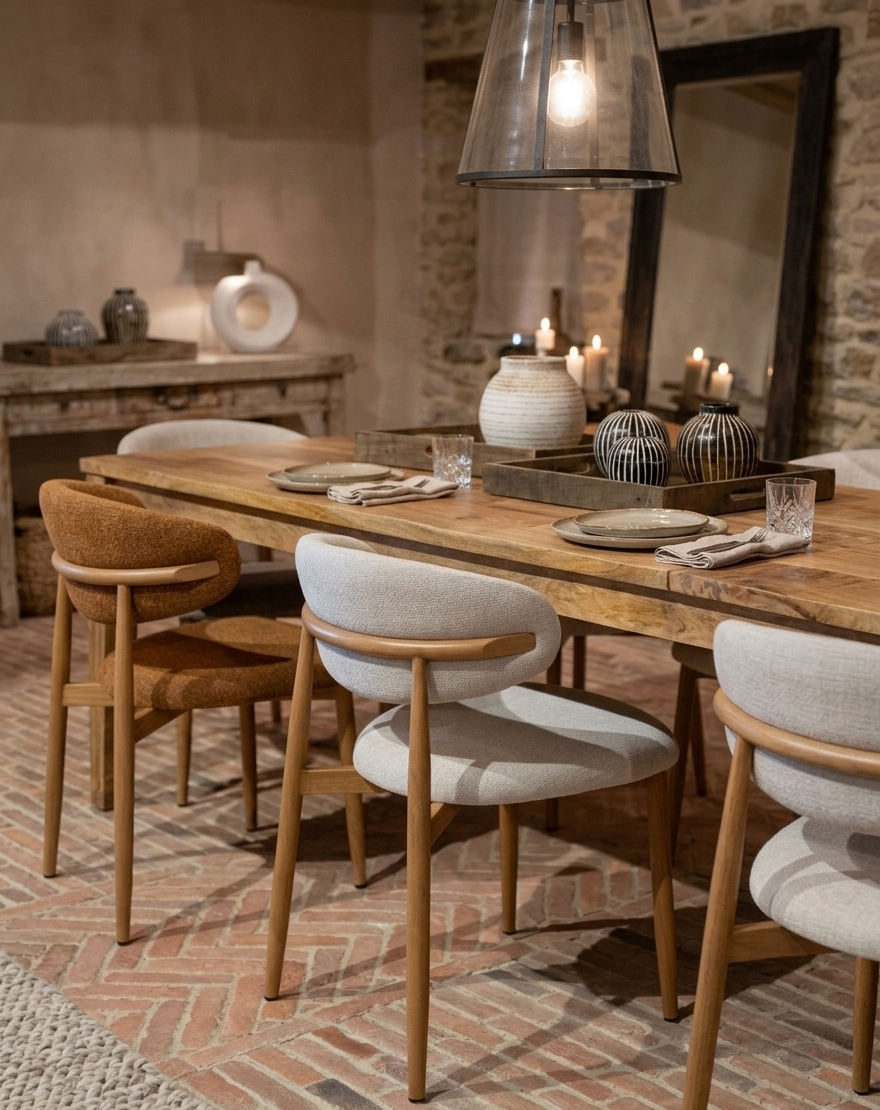 Chaises Athezza chez Melimel Home - Design français contemporain haut de gamme