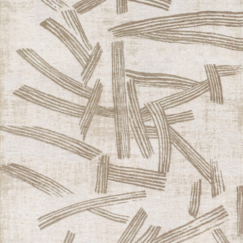 Tapis Japonisant Graphique Dune — Louis De Poortere Meditation Kanji 2068