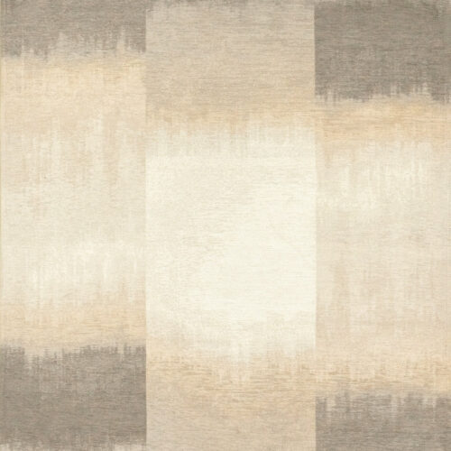 Tapis Graphique Zen Gris Doux — Louis De Poortere Meditation Sendai 2070