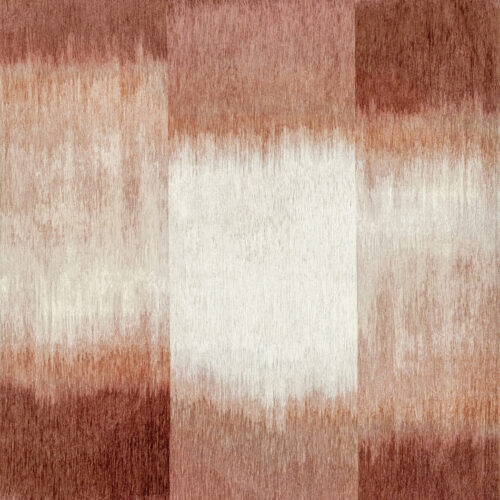 Tapis Graphique Zen Rose Bourgeon — Louis De Poortere Meditation Sendai 2072