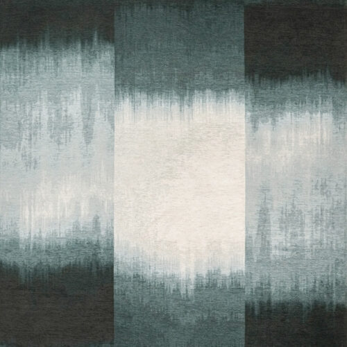 Tapis Tapis Graphique Zen Bleu — Louis De Poortere Meditation Sendai 2073