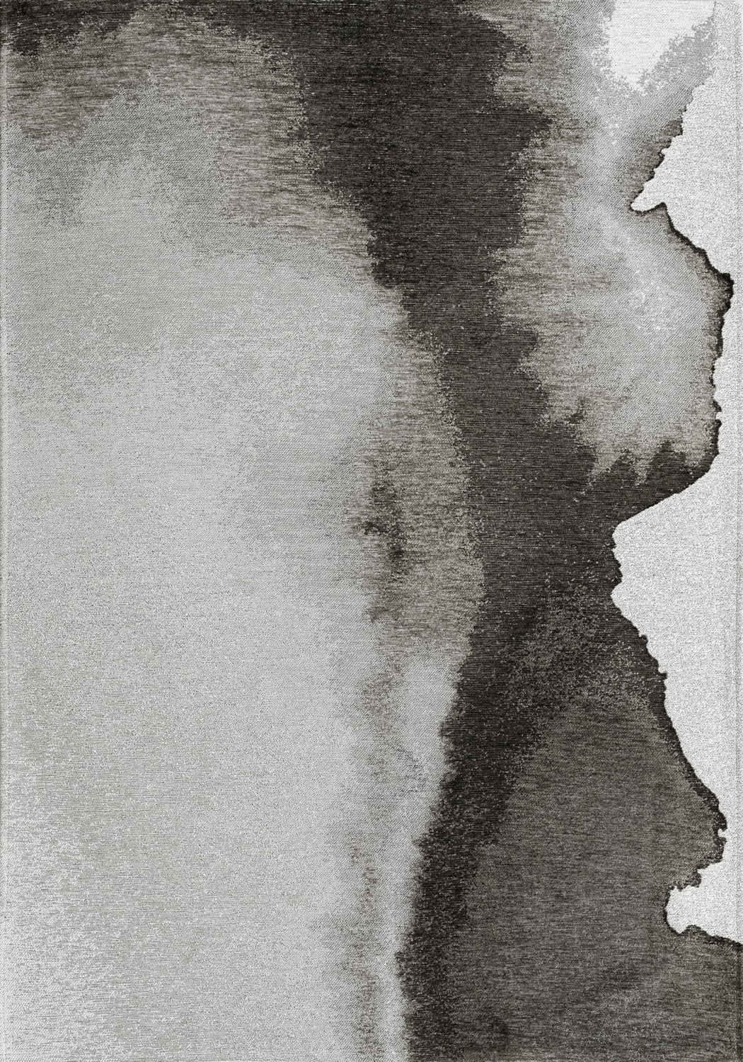 Tapis Couleur Douce Salon Noir — Louis De Poortere Meditation Lagoon 2083