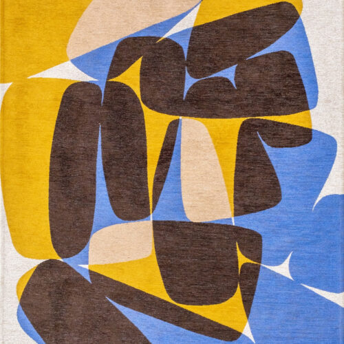 Tapis Effet Pierre Naturel Bleu Soleil — Louis De Poortere Gallery Stones 2085