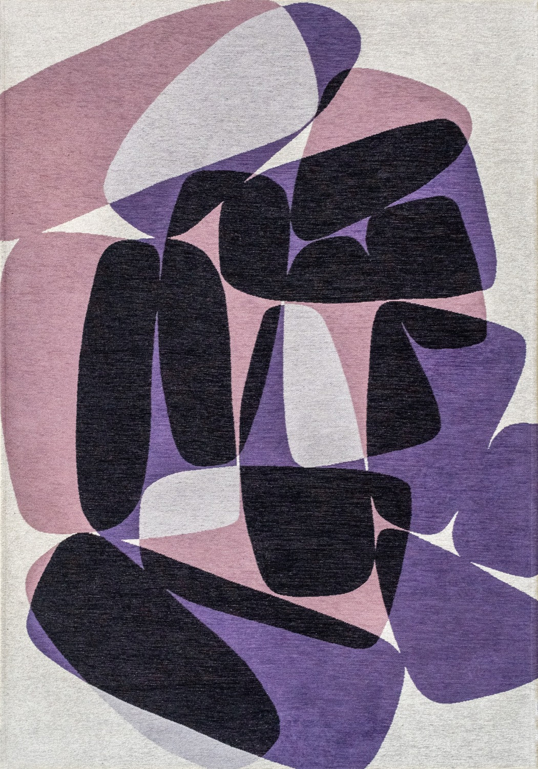 Tapis Effet Pierre Naturel Noir Eclipse — Louis De Poortere Gallery Stones 2086